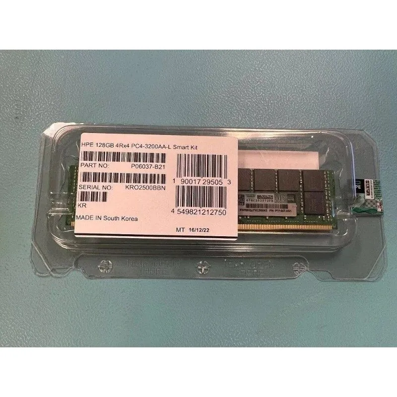 Модуль памяти P06037-B21 P11447-0A1 HPE 4DRx4 LRDIMM HPE 128GB DDR