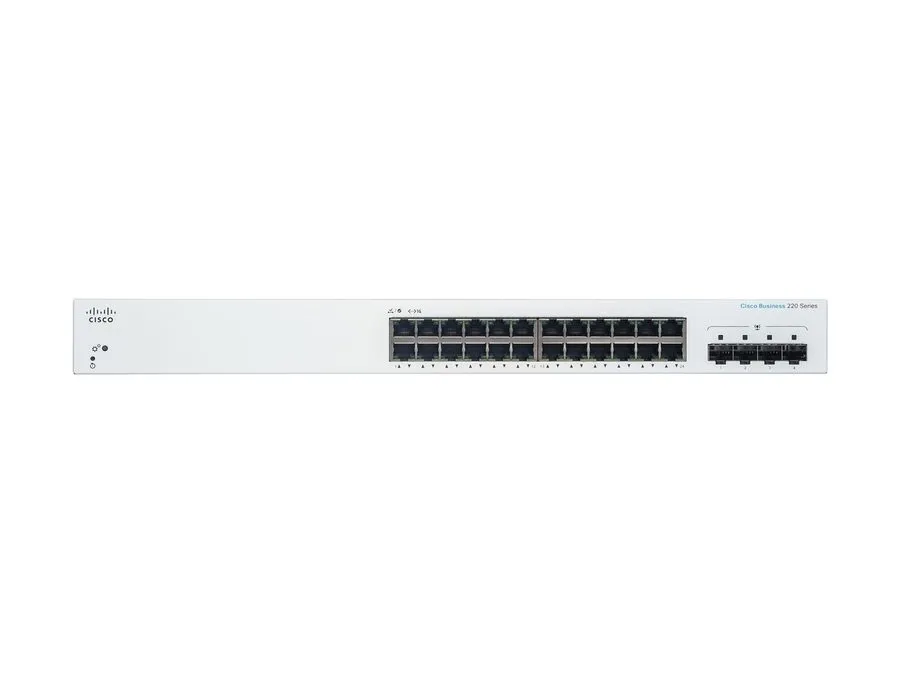 Коммутатор Cisco Business 220 Series Cbs220-24T-4G Smart Switch 24 CBS220-24T-4G