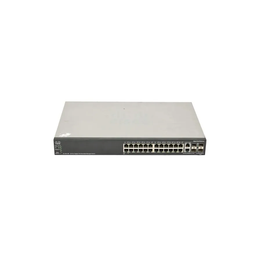Коммутатор Cisco SG500-28P-K9-NA 28-Port Gigabit POE Stackable Managed Switch