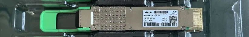 Трансивер CIENA 160-9603-900 QSFP-DD 400G-LR4 4x100GE SMF 10km 1310nm Transceive — фото лота 1