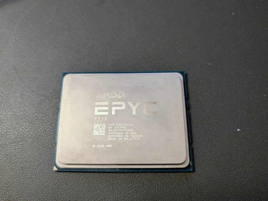 Процессор Unlocked AMD EPYC Milan 7713 2.0GHz 64 Core 128 Thread 225W CPU Proces — фото лота 1