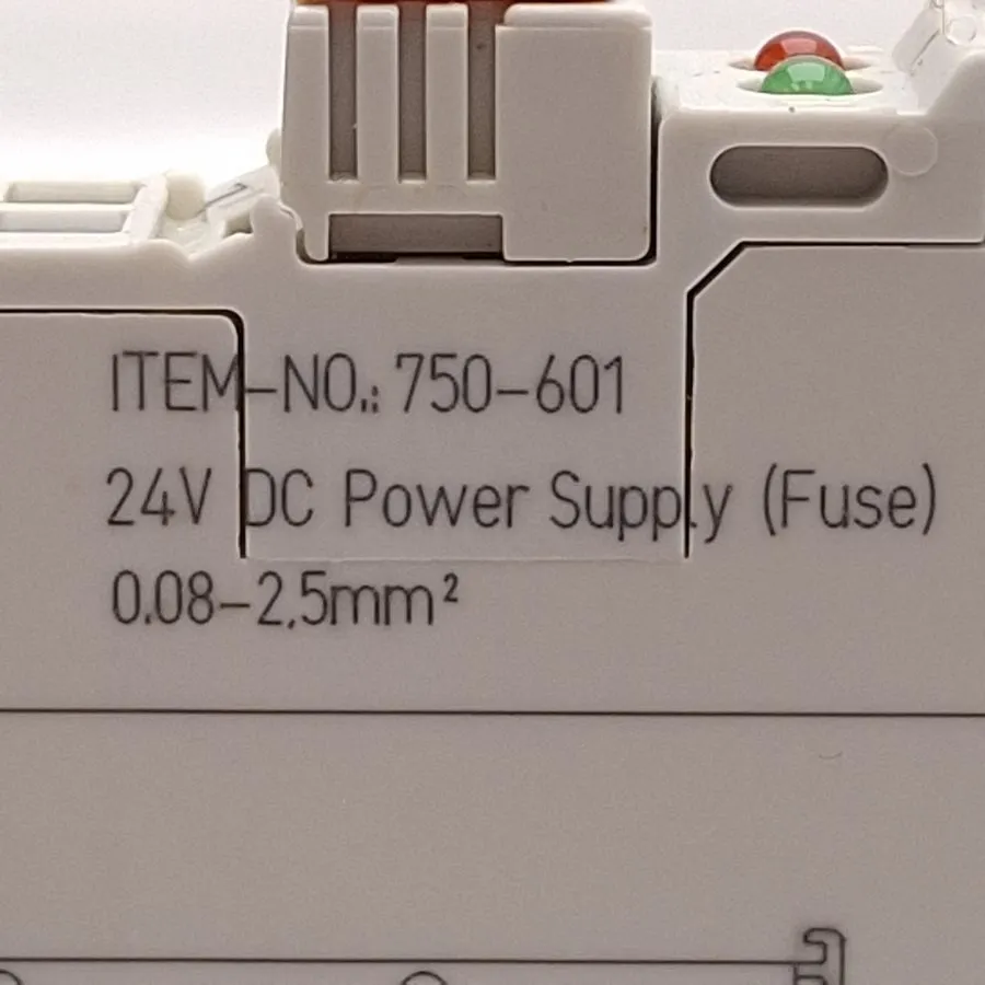 Модуль WAGO 750-601 I/O System 750 Supply Module w/ Fuse 24V DC 6.3A DIN Rail