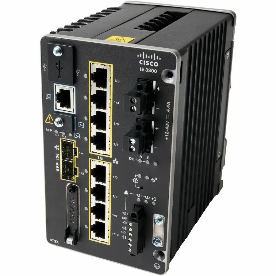 Коммутатор Cisco Catalyst IE-3300-8T2S Rugged Switch