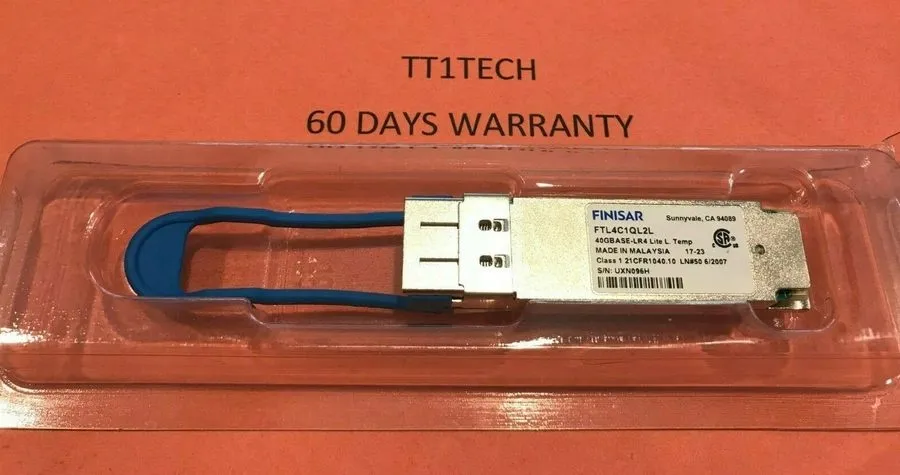 Трансивер FINISAR 40GB FTL4C1QL2L 40GBASE-LR4 Lite Gen2 2KM QSFP+ TRANSCEIVER av