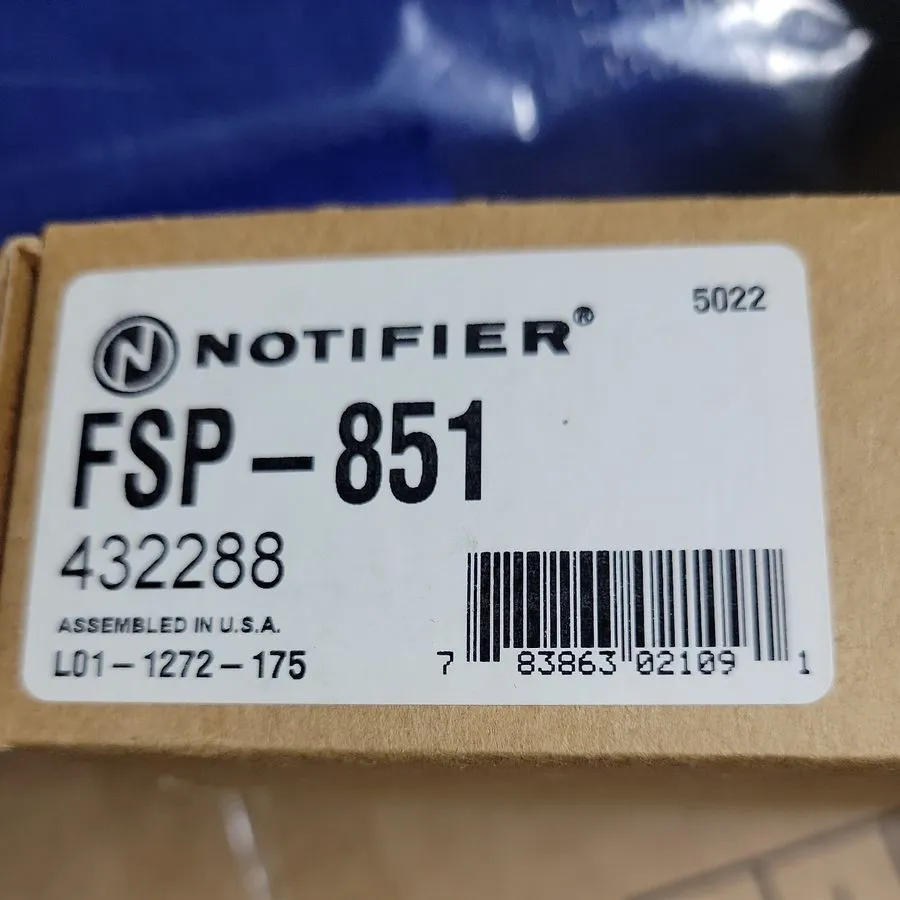 Оборудование пожарной сигнализации FSP-851