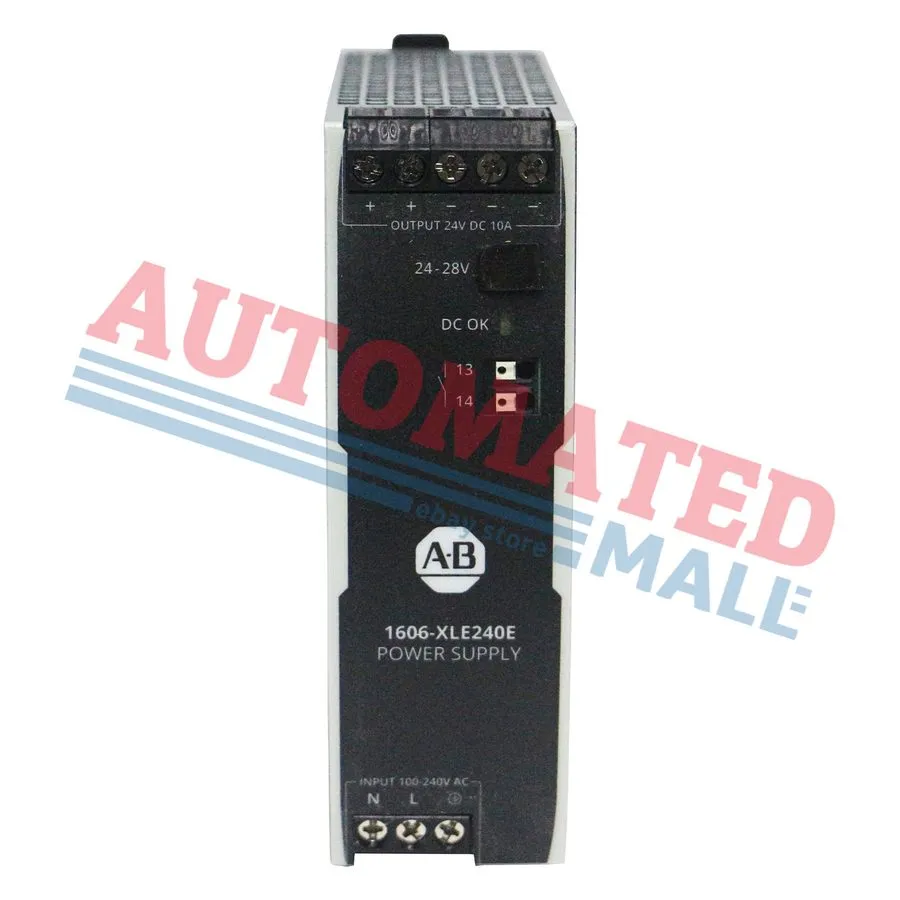 Блок питания Allen-Bradley 1606-XLP50B Bulletin 1606 DIN Rail Power Supply 50W 1