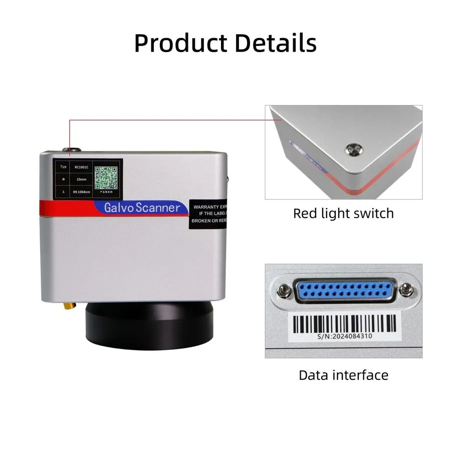 Лазерный маркиратор Fonland Original RC1001 1064nm Fiber 355nm 10.6um CO2 Laser 