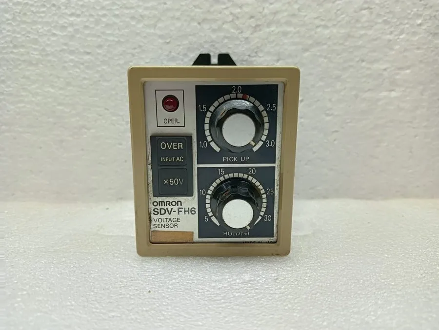 Реле защиты Omron Voltage Sensor Relay Over Under Voltage Protection 100/110VAC  — фото лота 1