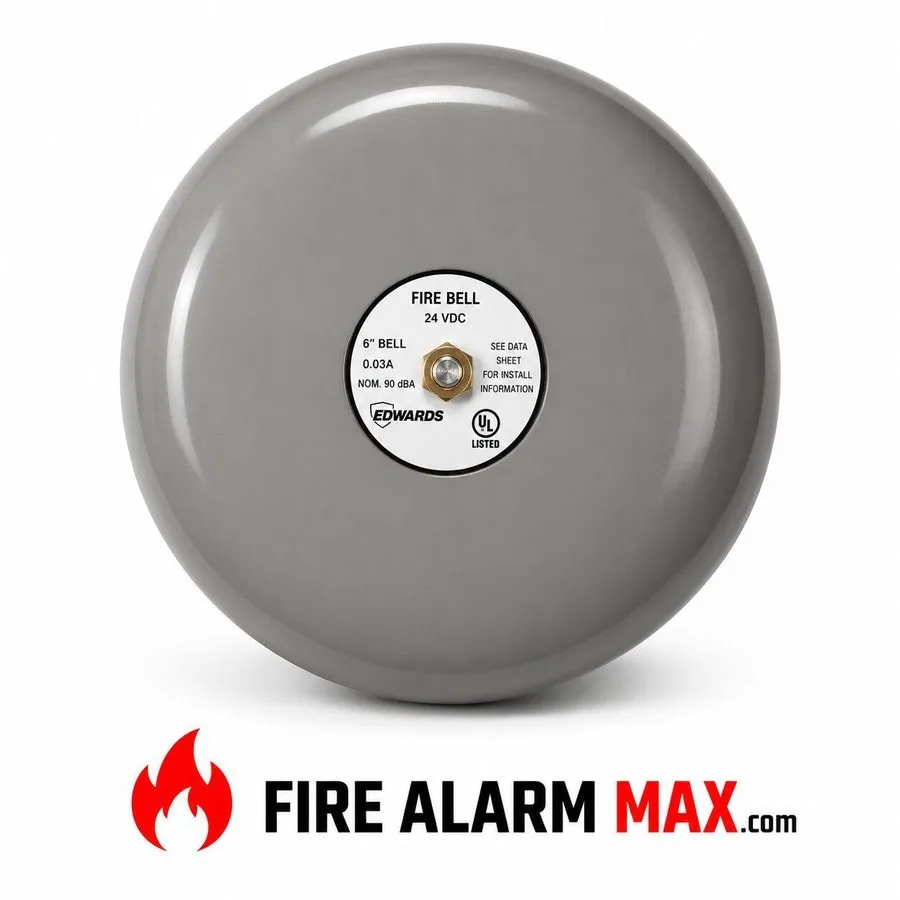 Оборудование пожарной сигнализации Edwards 439D-8AW. Fire Alarm Bell — фото лота 1