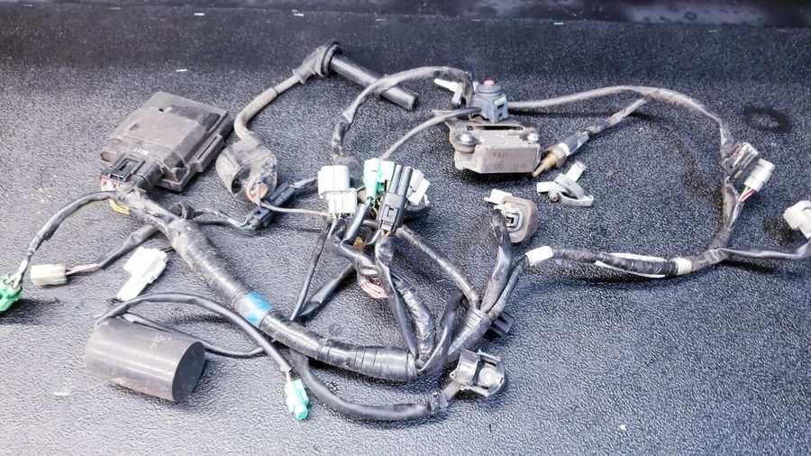 Жгут проводов Kawasaki KX450F Stock Wiring Harness / Voltage / Kill Switch 2014  — фото лота 1