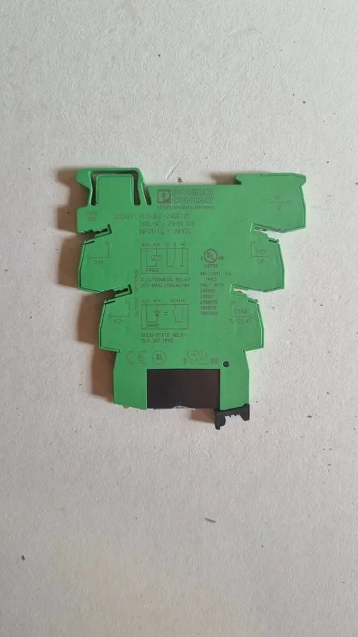 Колодка реле Phoenix Contact 2966016 Relay Socket SPDT 250V 6A, 24VDC Coil, DIN 