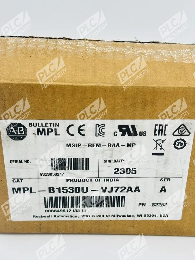 Серводвигатель ALLEN BRADLEY MPL-B1530U-VJ72AA SERVO MOTOR