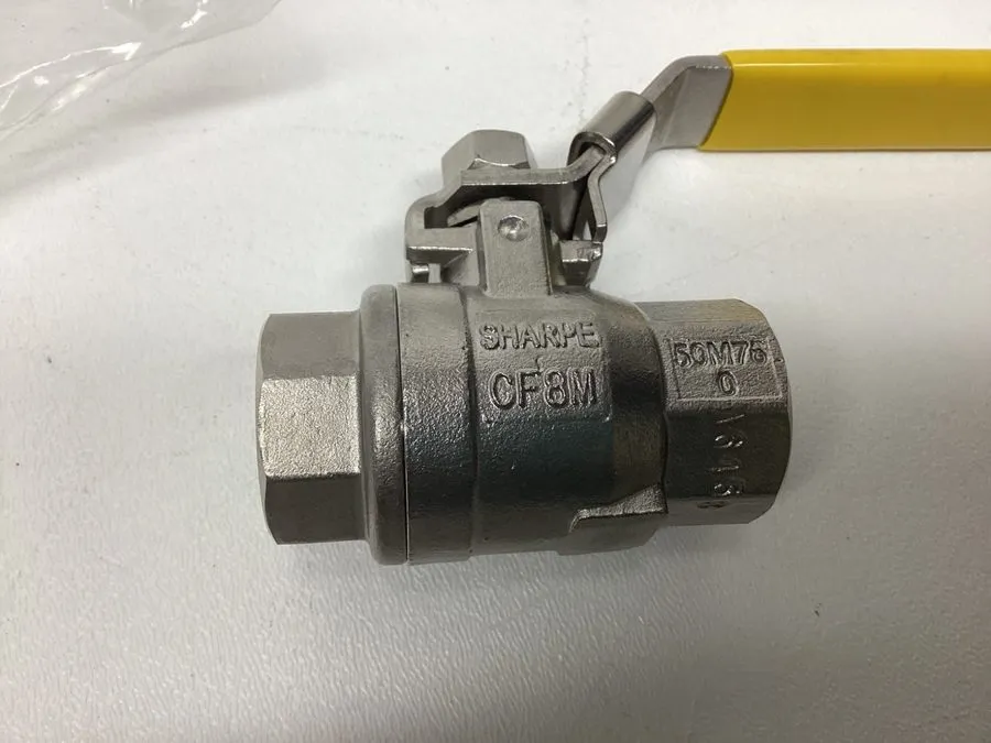 Клапан 3-SHARPE CF8M Stainless Steel BALL VALVE 1/2” 1000 CWP — фото лота 1