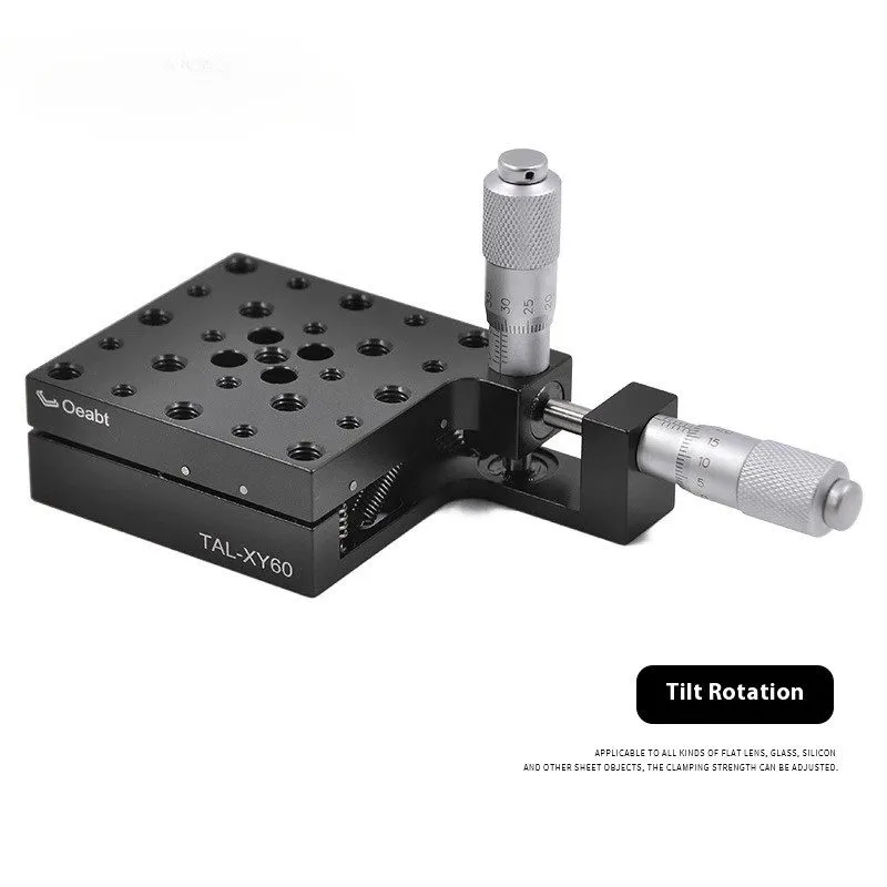 Оборудование ЧПУ Manual 2-axis Tilt-rotary Table Displacement Table Precision Ad