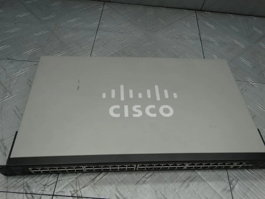 Коммутатор Cisco SG350X-48P-K9 48 port Gigabit Poe Stackable Network Switch