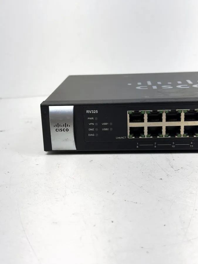Маршрутизатор Cisco RV325 Gigabit Dual WAN VPN Router 14-Port Gigabit Small Busi