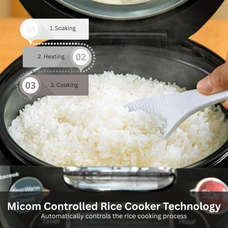 Рисоварка TIGER JAX-T10U-K 5.5-Cup (Uncooked) Micom Rice Cooker and Warmer with  — фото лота 3