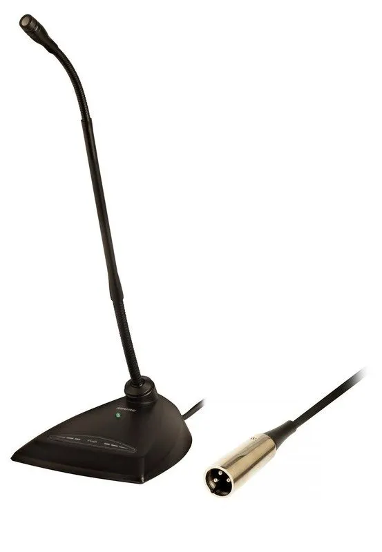 Микрофон Shure MX418D/S 18" Supercardioid Desktop Gooseneck Condenser Microphone — фото лота 1
