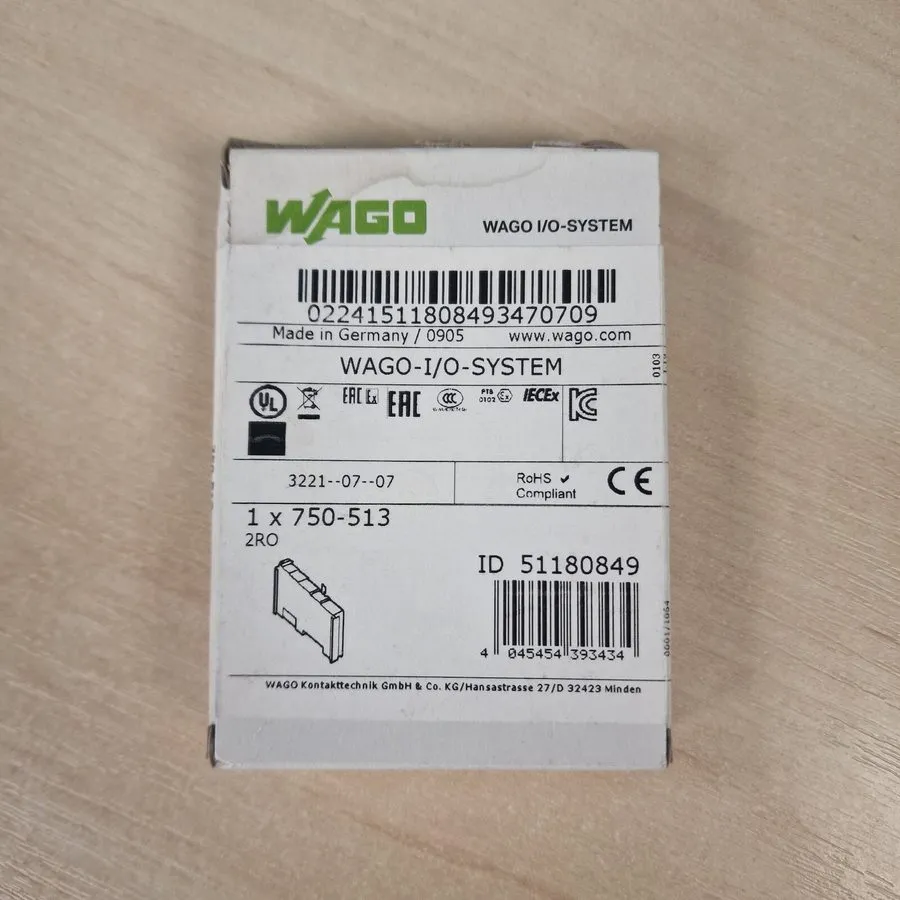 Модуль ввода-вывода Wago 750-513 2NO Output Module Relay 250VAC 2.0A