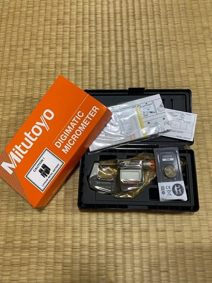Микрометр Mitutoyo QuantuMike MD-E25 293-140-40 Digital Micrometer 0-25mm IP65 J