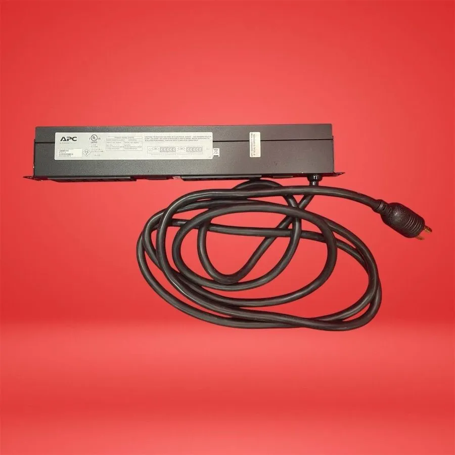 Блок розеток PDU APC AP9562 1U 15A 120V 12-Outlet Rackmount Power Distribution U