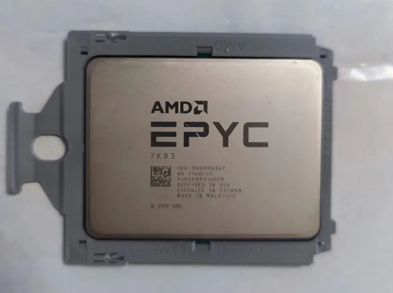 Процессор AMD EPYC 7K83 CPU 7763 2.45GHz 64 core 280W SP3 processor Unlocked edi
