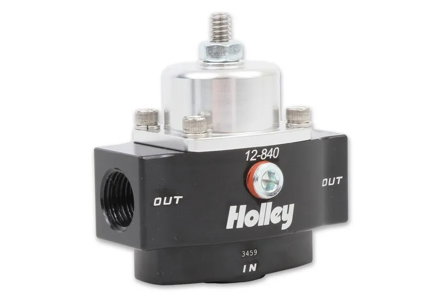 Трубопроводная арматура Holley 12-840 HP Billet Carbureted Fuel Pressure Regulat