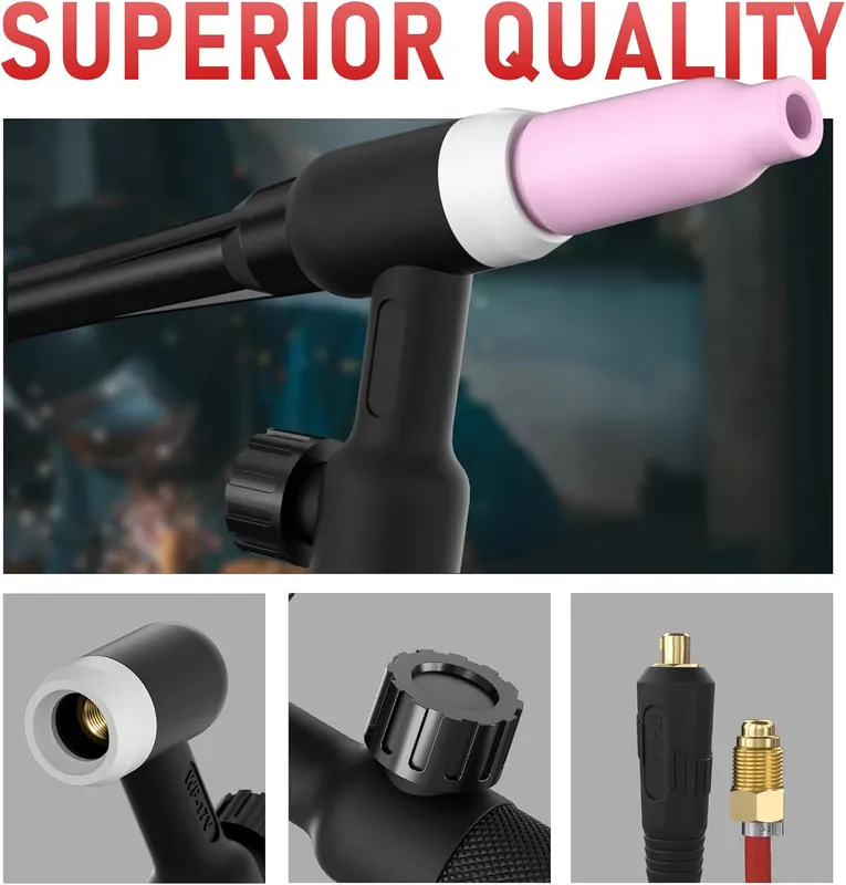 Сварочная горелка TIG Welding Torch WP-17V 13ft 150Amp Air Cooled Lift TIG Torch