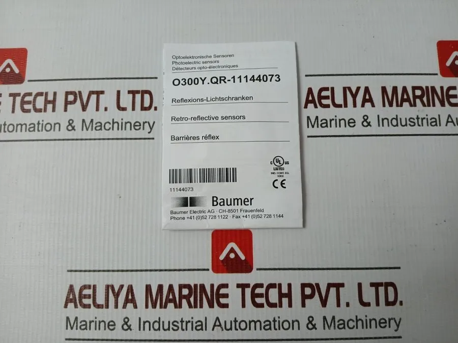 Фотоэлектрический датчик Baumer O300Y.QR-11144073 Photoelectric Sensor