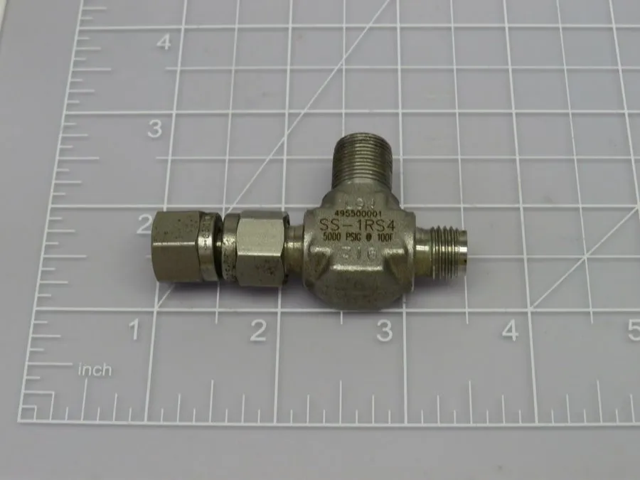 Клапан PC X Swagelok SS-1RS4 SS Integral Bonnet Needle Valve, UK#350