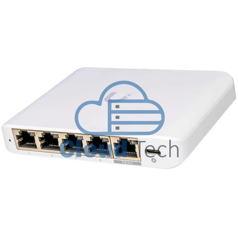 Коммутатор Ubiquiti Flex Mini 2.5G, 5-port 2.5G PoE Switch (USW-Flex-2.5G-5)
