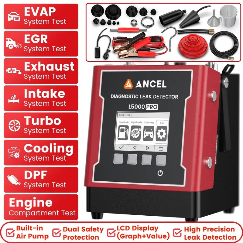 Автосервисное оборудование Automotive Smoke Machine With Pressure Decay Vacuum T — фото лота 1