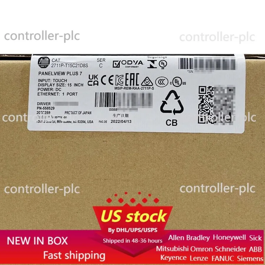 Панель оператора AB2711P-T15C21D8S HNI PanelView Plus 7 Standard Terminal USA