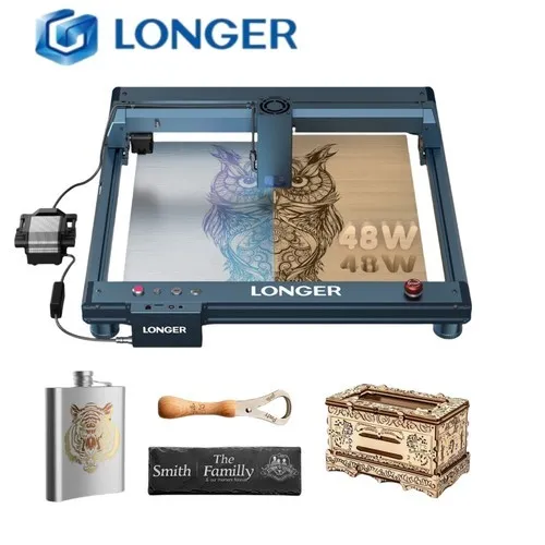 Лазерный гравёр Longer Laser B1 20W DIY Laser Engraver Cutter 36000mm/min 450x44