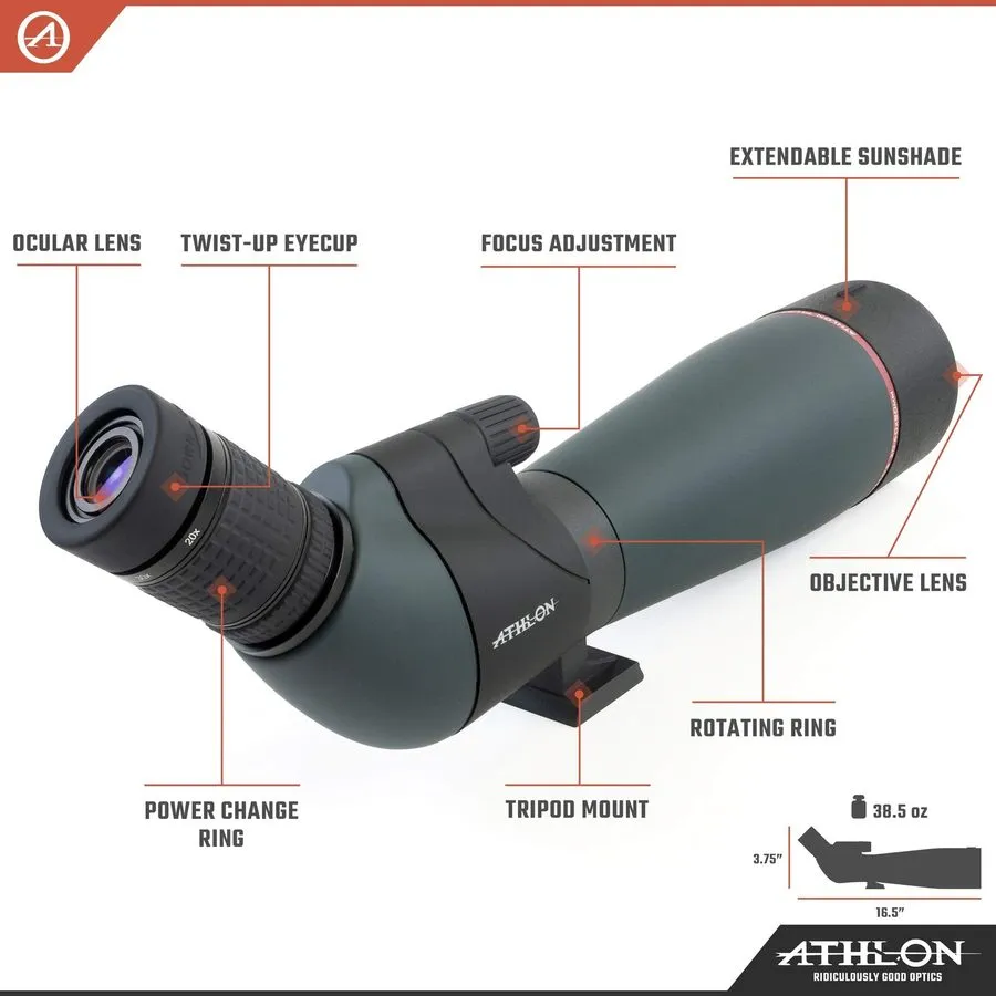 Оборудование видеонаблюдения Flagship DiamondEdge 20-60x80 Spotting Scope with T