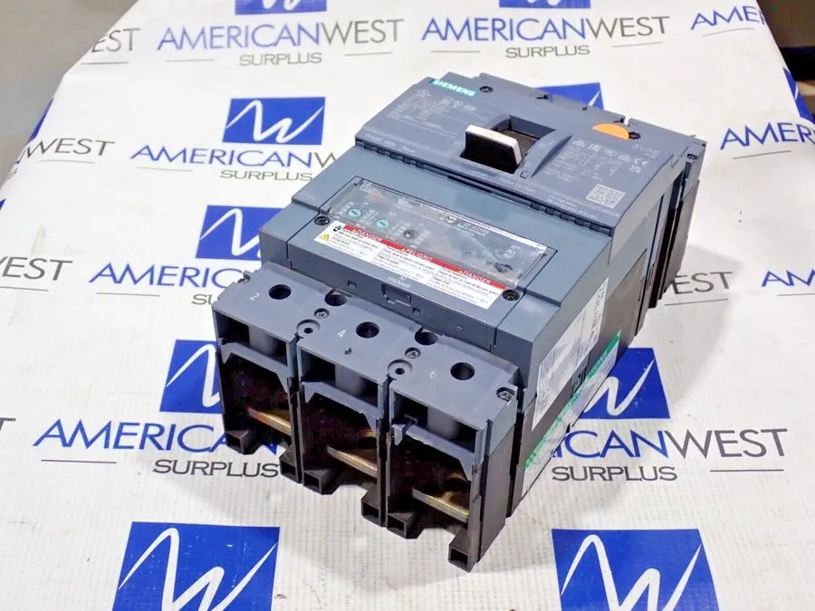 Автоматический выключатель Siemens 3VA6460-6HL31-0AA0 3P 600A 600V Breaker w/Tri