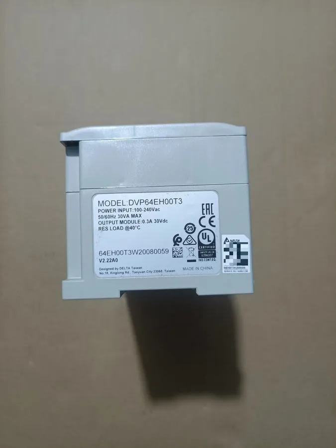 ПЛК DELTA DVP64EH00T3 PLC Module
