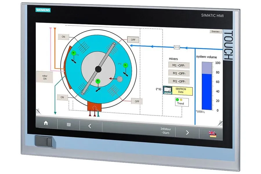 Промышленный компьютер Siemens 6AV7240-3DC04-3AE0 SIMATIC IPC 477D, 19" TOUCH DI — фото лота 1