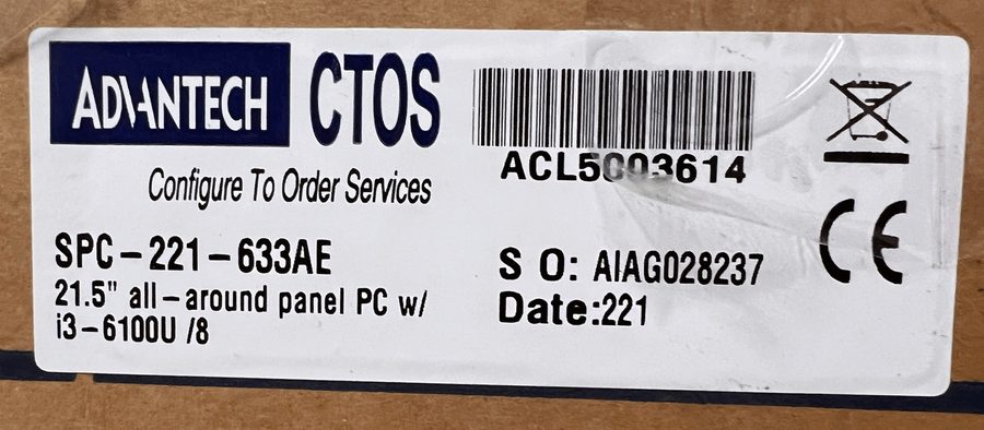 Фото лота SPC-221-633AE от продавца №76256