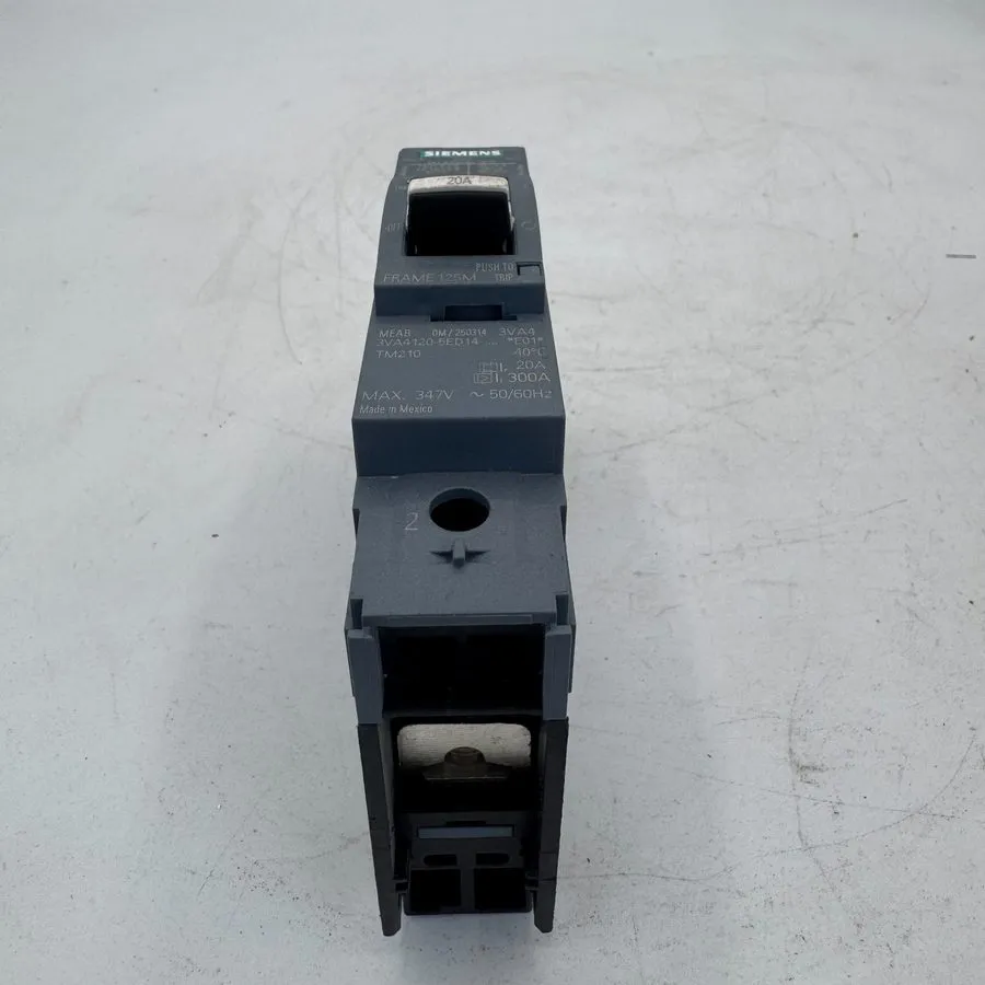 Автоматический выключатель TAKE OUT SIEMENS 3VA4120-5ED14-0AA0 CIRCUIT BREAKER 1 — фото лота 2