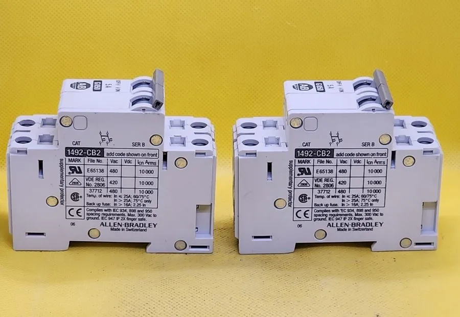 Автоматический выключатель ALLEN BRADLEY 1492-CB2G050 SER.B BREAKER 2POLE 5AMP N