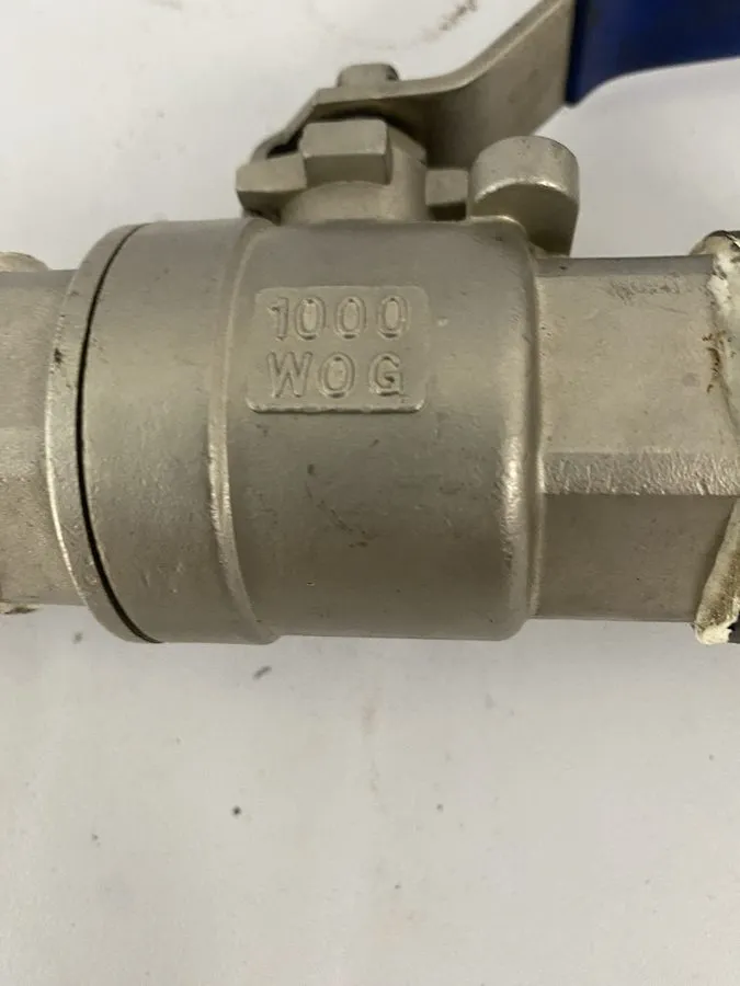 Клапан 1-1/2" Stainless Steel Ball Valve Body Full Port, 1000WOG