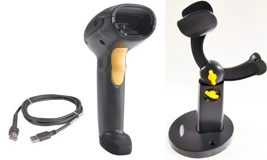 Сканер штрих-кода Motorola Symbol DS4208 1D/2D Wired Barcode Scanner w/USB Cord