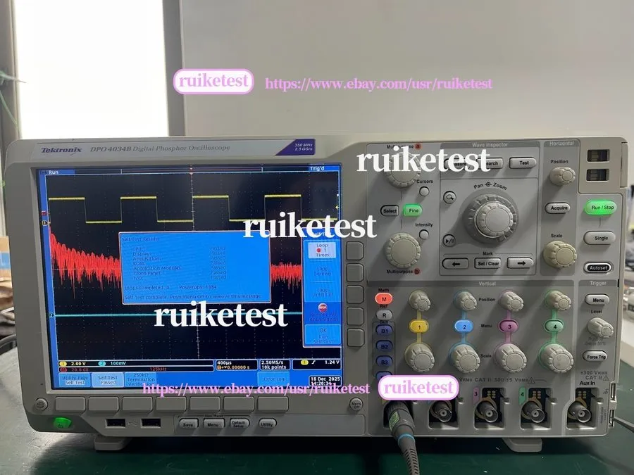 Осциллограф Tektronix DPO4034B Digital Phosphor Oscilloscope 350MHz, 4Ch, 2.5GS/