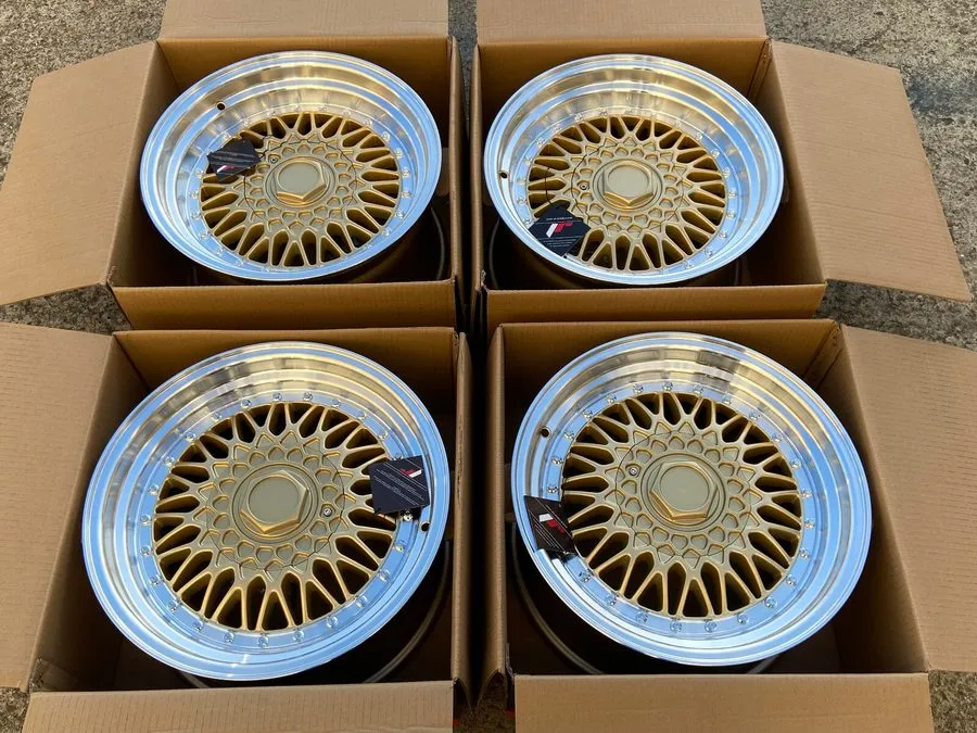 Медицинское оборудование 4x JR Wheels JR9 KLASIK 7.5x16 Inch 5x112 RETRO Rims Fo