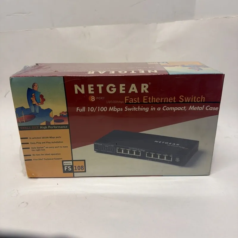 Коммутатор Netgear ProSAFE FS108NA 8-Port 10/100 Desktop Switch Fast Ethernet
