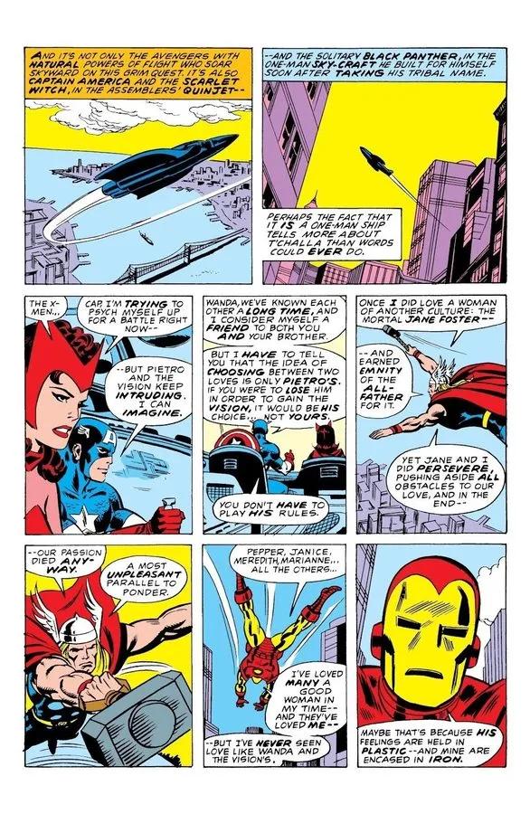 Лабораторный прибор DON HECK 1973 AVENGERS PRELIM ART-CAP, THOR, IRON MAN-12 X 1 — фото лота 1
