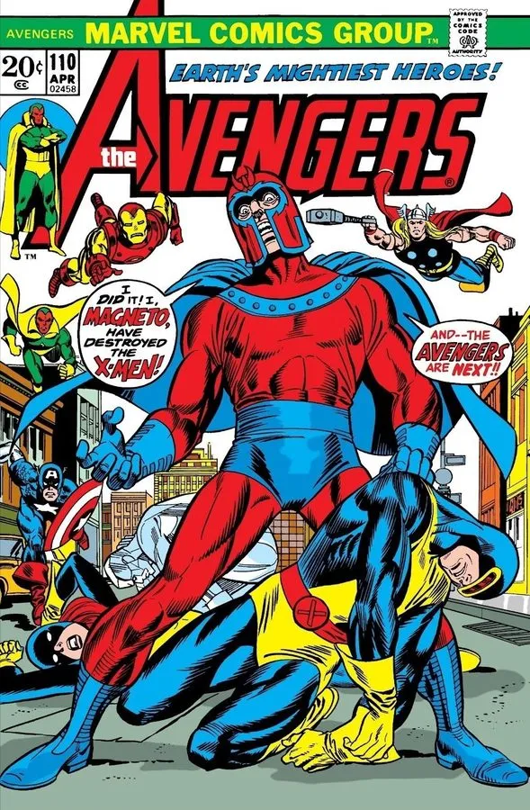 Лабораторный прибор DON HECK 1973 AVENGERS PRELIM ART-CAP, THOR, IRON MAN-12 X 1 — фото лота 2
