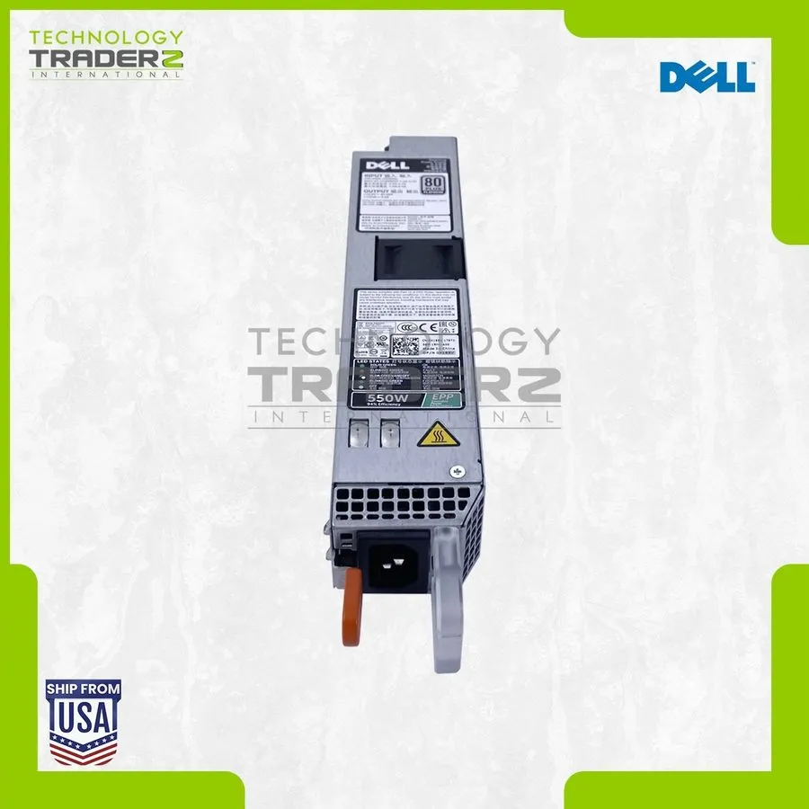 Комплектующее сервера Dell PowerEdge R430 550 W Hot Swap 1U Server Power Supply