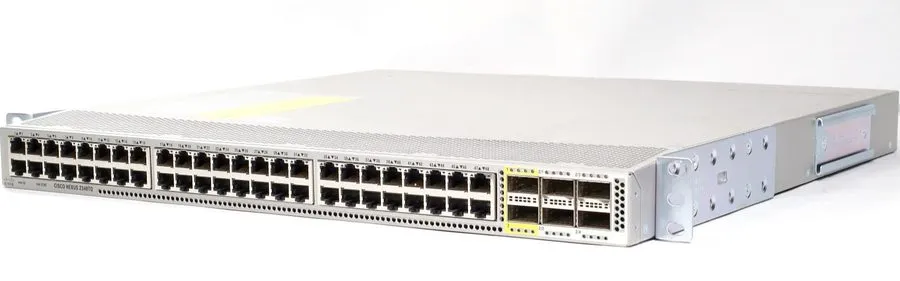 Объектив Cisco Nexus N2K-C2348TQ-10GE 48 Ports Rack Mountable 10GbE Switch